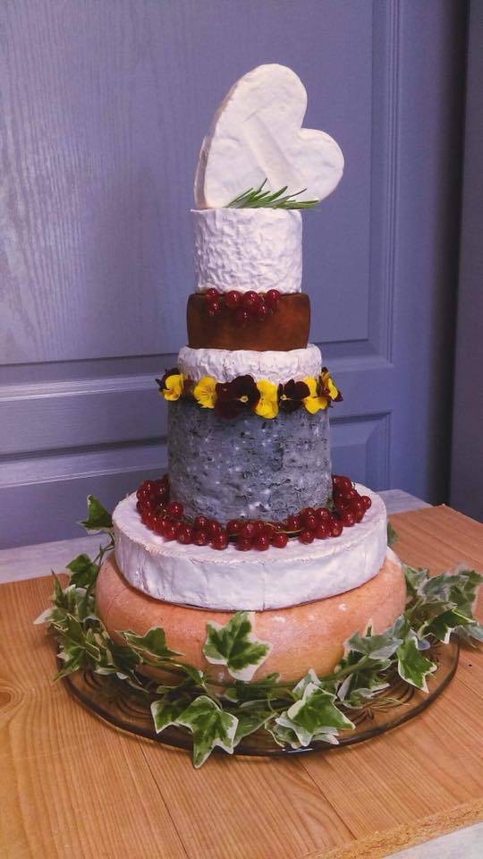 Pièce montée de fromage pour mariage 